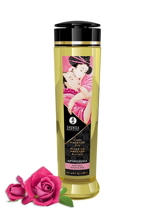 Shunga - Organica Massage Olie Roses 240 ML*