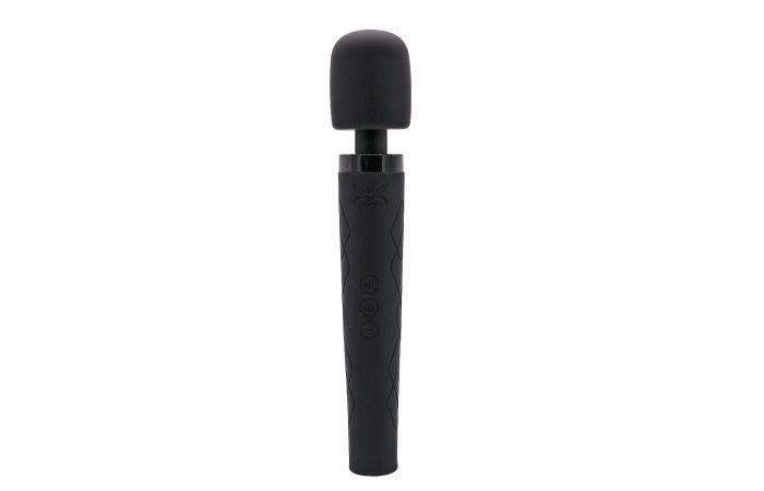 Pixey Wand Vibrator Deluxe Black Velvet - L