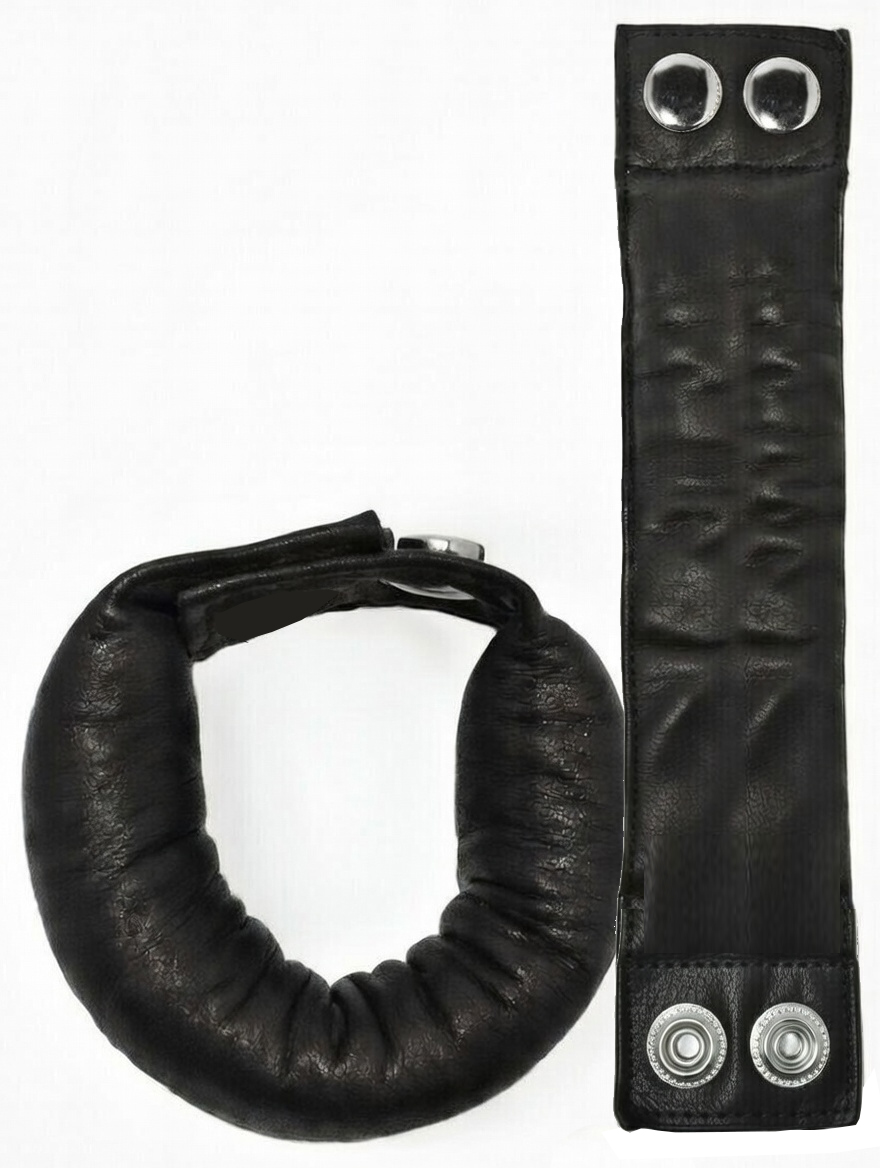 Verzwaarde Cock- en Ball Strap - 275 gram