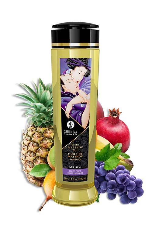 Shunga - Organica Massage Olie Exotic Fruits 240 ML*