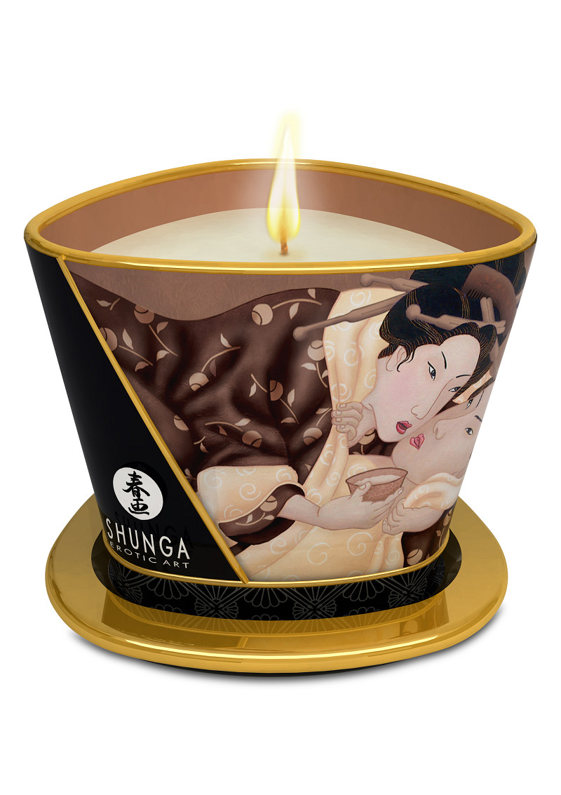 Shunga Massage Candle 170ml - Chocolate