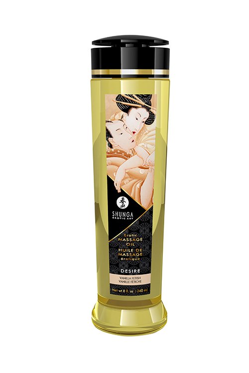 Shunga - Organica Massage Olie Vanilla Fetish 240 ML*