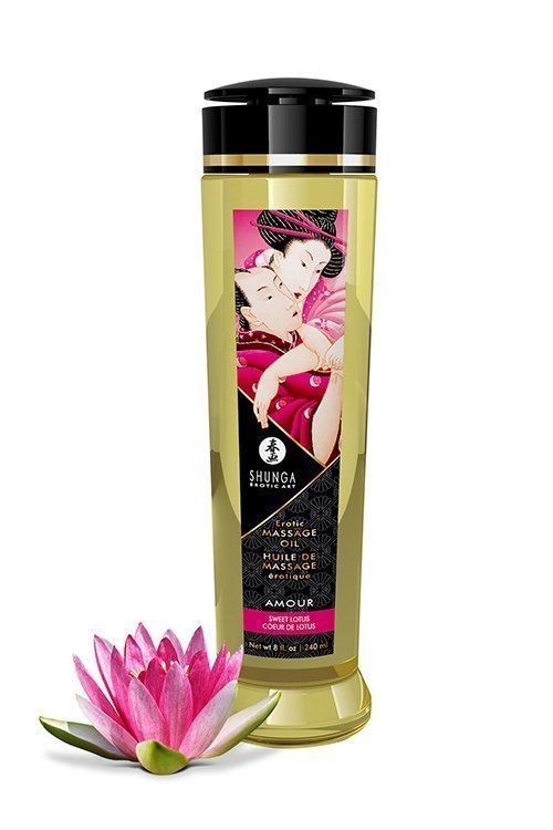 Shunga - Organica Massage Olie Sweet Lotus 240 ML*