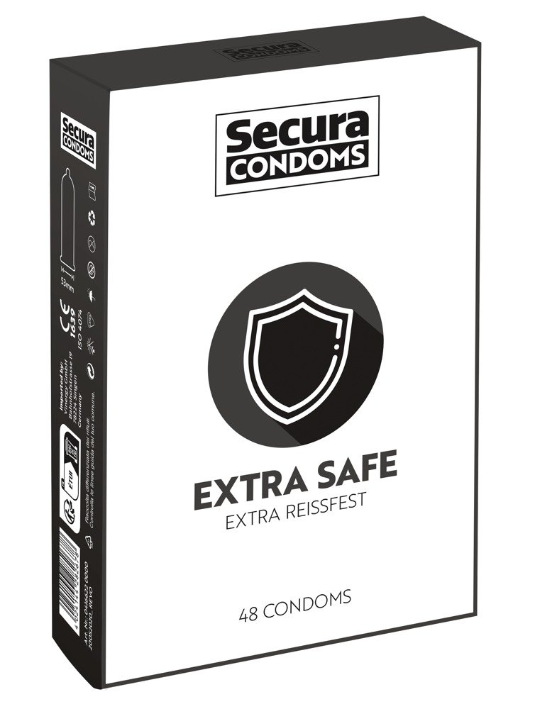 Secura Extra Safe Condooms - 48 Stuks