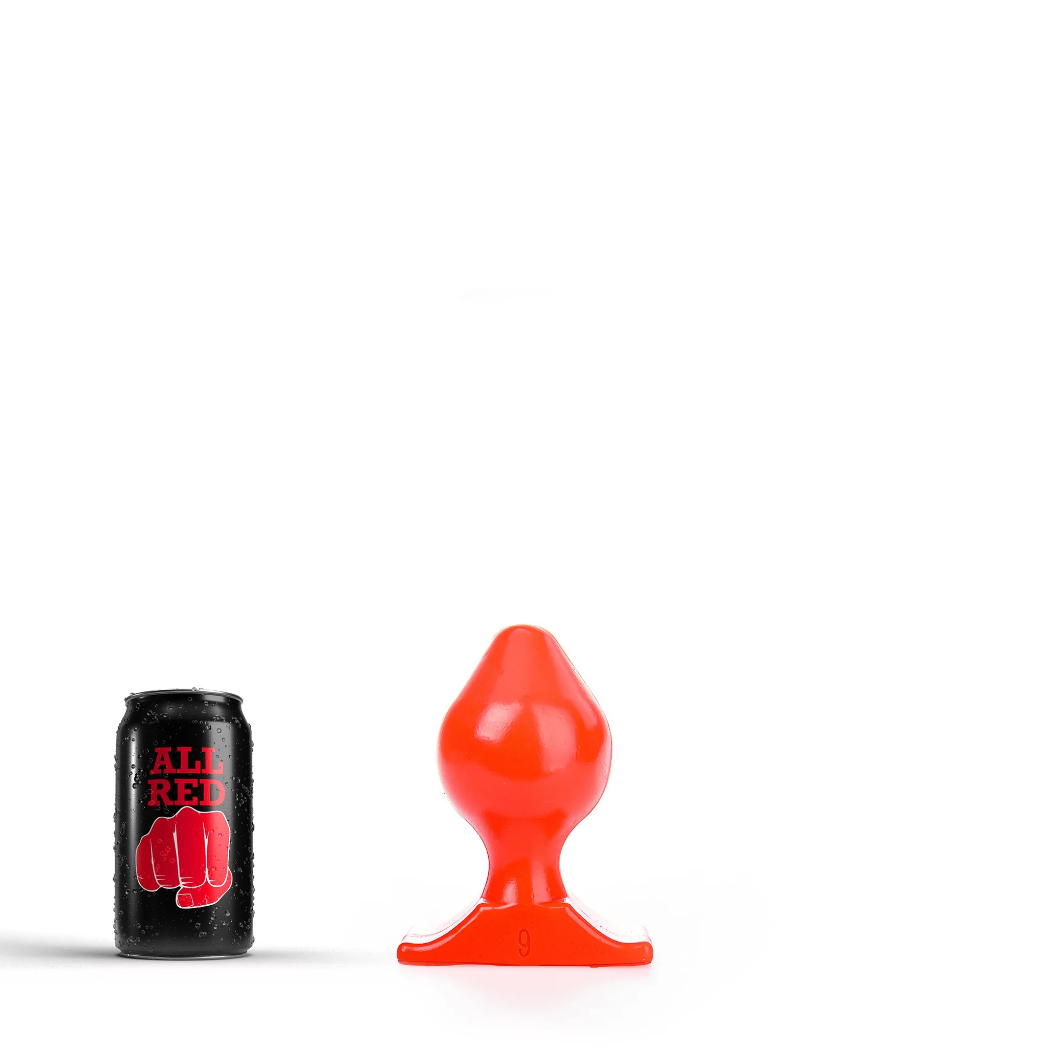 Butt Plug Big Boy 16,5 x 8,8 cm - Rood