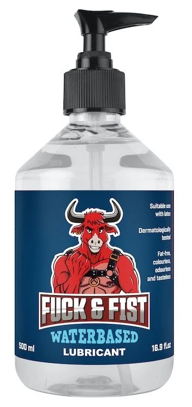 Glijmiddel op waterbasis Fuck & Fist - 500 ml