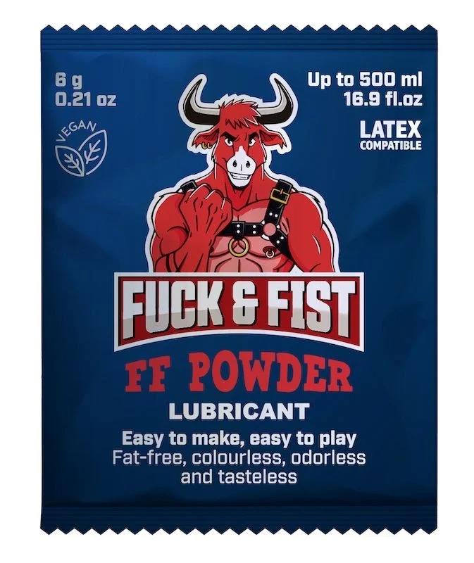 Poeder Glijmiddel Zakje Fuck & Fist