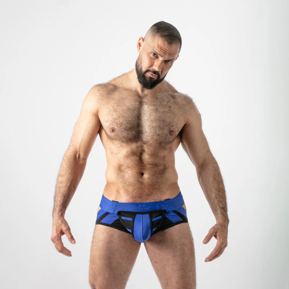 Locker Gear Open Access Jock Brief - Blauw