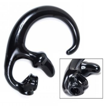 Rood - Oxballs Alien Tail Butt Plug & Built-In Cocksling 