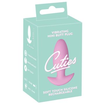 Vibrerende Mini Buttplug Cuties - Roze