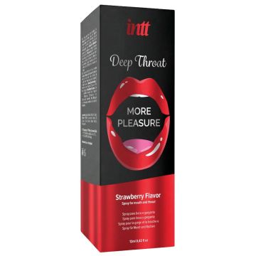 Mondspray Deep Throat Intt met Aardbeiensmaak