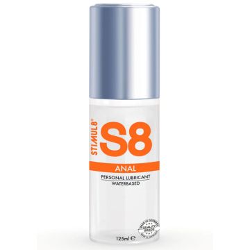Waterbasis Anale Glijmiddel S8 - 125 ml