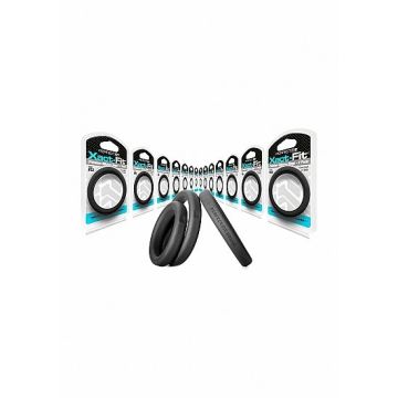 Xact-Fit Cockring 2-Pack Maat 22 - Zwart