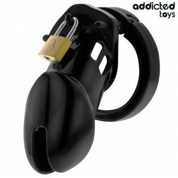 Addicted Toys Kuisheidskooi Obsidian Hold Zwart - Maat M