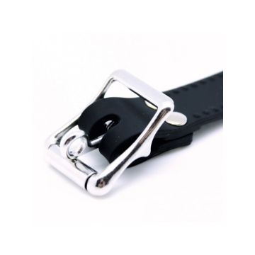 Dog Bone Gag Black - Siliconen