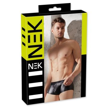 NEK Matt-Look Hipster met Buidel - Zwart