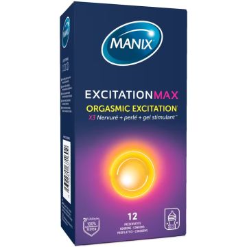 Latex Condooms Excitation Max - 12 Stuks