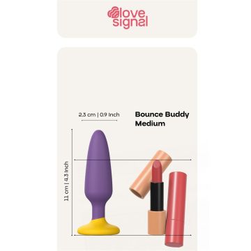 Dreamtoys Buttplug Bounce Buddy - Medium