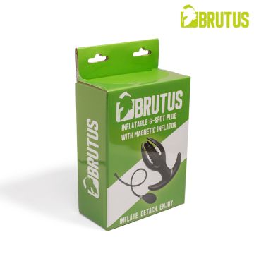 Brutus Opblaasbare Anker Buttplug met Magnetische Pomp