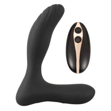 Anos Prostaat Vibrator RC met Afstandsbediening - Zwart