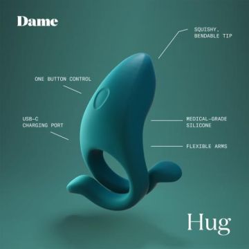 Verstelbare Hug Cockring Groen - Dame