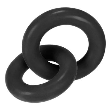 Hünkyjunk Cock & Ball Rings  - Zwart