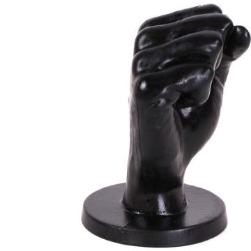 All Black Fist Plug Zwart - M