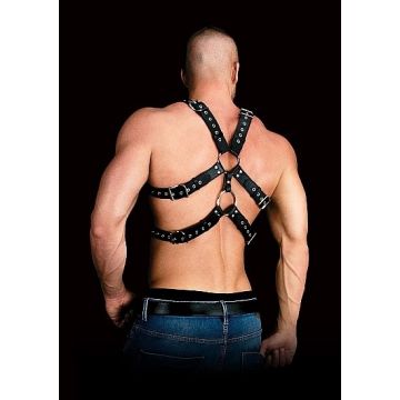  Borst Harnas Andres - Masculine Masterpiece - Black 