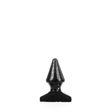 All Black AB79 Buttplug Zwart - 17 cm