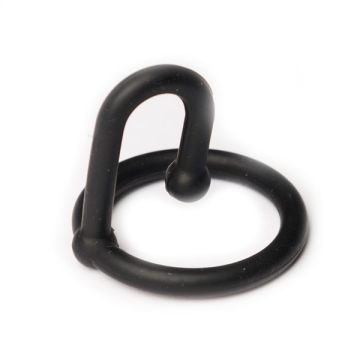Sport Fucker Silicone Cum Stopper-Zwart