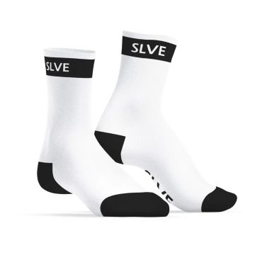 SneakXX Sneaker Sokken SLVE - Wit/Zwart