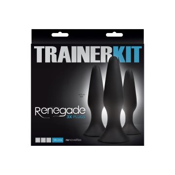 Renegade Buttplug Trainer Kit - Zwart