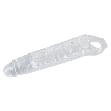 Penissleeve met Noppen en Ball Ring