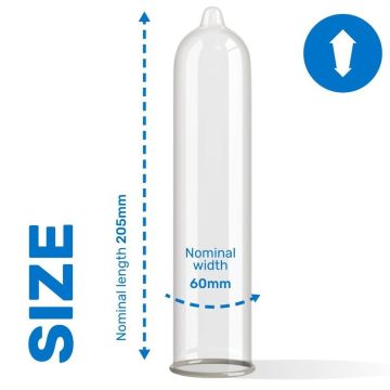 King Size Condooms XL Pasante - 144 stuks