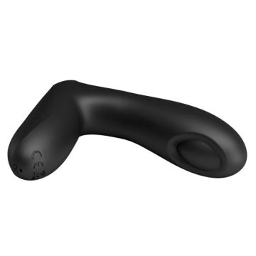 Pulserende Anaal Stimulator - Zwart