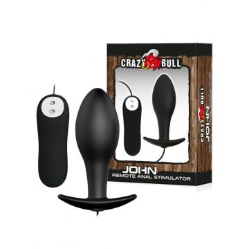 Buttplug John + Remote - Crazy Bull 