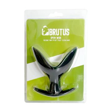 Silicone Twin Tip Buttplug XL - Open Wide