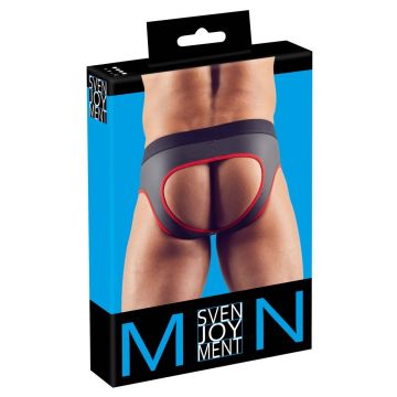 Svenjoyment Jockstrap met Rits - Zwart