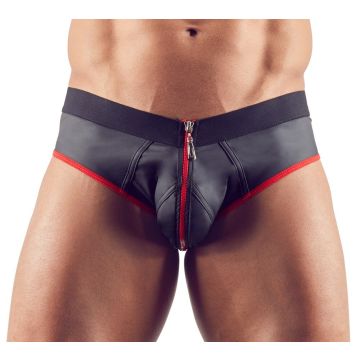 Svenjoyment Jockstrap met Rits - Zwart