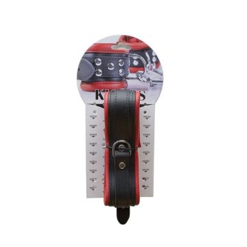 Halsband Rood 5 cm - Kiotos Leather