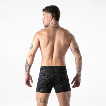 Locker Gear Full Military Access Short - Zwart/Blauw
