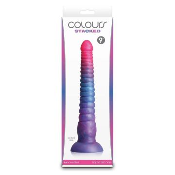 Stacked Dildo 23 cm - Roze/Blauw