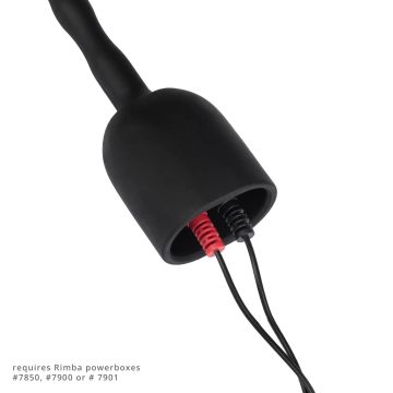 Rimba ElectroPlay E-Stim Urethrale Dilator Bi-Polar Small - Zwart