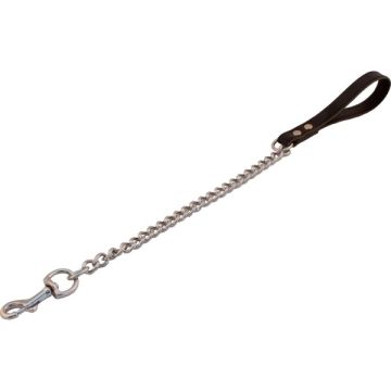 Mister B Leren Hondenriem - Korte Ketting