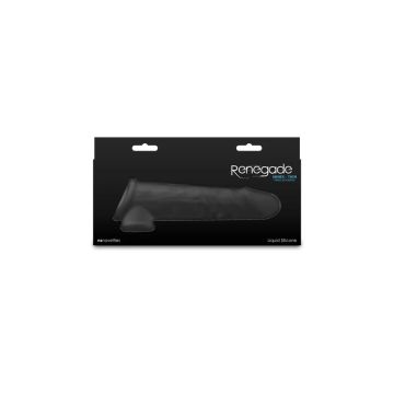 Realistische Penissleeve Renegade Annex Thin - Zwart