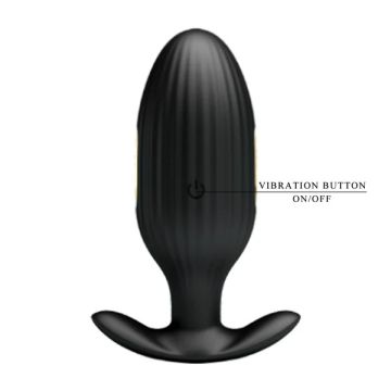 Pretty Love Vibrerende Buttplug met App Bediening - Jefferson