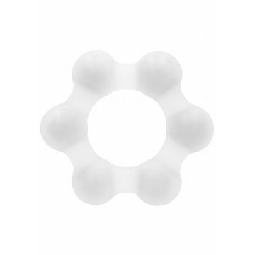 Rekbare Cockring met Gewicht No. 82 - Transparant