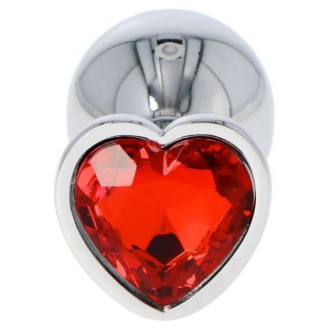 Buttplug met Hartvormige Basis - Medium*
