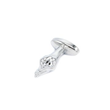 Kiotos Fist Buttplug met Blauwe Steen - M