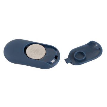 Vibrerende prostaat plug met cockring - Blauw